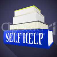 Self Help Book Represents Info Information And Counselling
