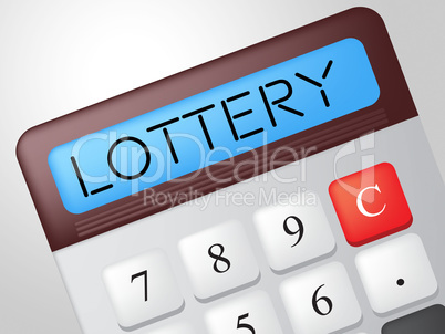 Lottery Calculator Shows Gamble Jackpot And Fortune