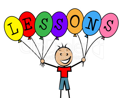 Lessons Balloons Indicates Educating Learned And Childhood