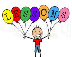 Lessons Balloons Indicates Educating Learned And Childhood