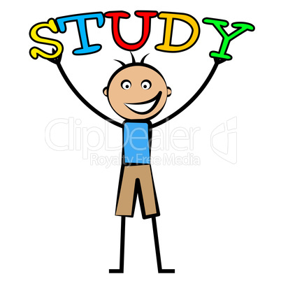 Kids Study Means Tutoring Child And Schooling