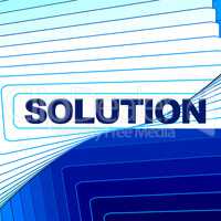 Solution Word Represents Solve Commercial And Goal