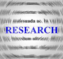 Research Definition Represents Gathering Data And Analyse