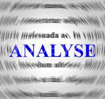 Analyse Definition Represents Data Analytics And Analysis