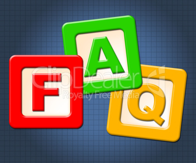Faq Kids Blocks Means Frequently Asked Questions And Counselling