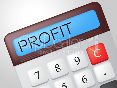 Profit Calculator Shows Lucrative Growth And Earn