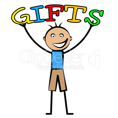 Kids Gifts Means Youngsters Presents And Surprises