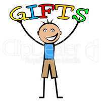 Kids Gifts Means Youngsters Presents And Surprises