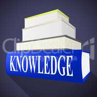 Knowledge Book Means Textbook Understanding And Books