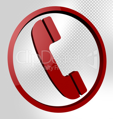 Telephone Call Means Support Conversation And Debate