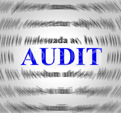 Audit Definition Means Validation Analysis And Inspect