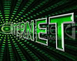 Data Internet Means World Wide Web And Www