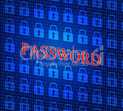 Password Security Shows Sign In And Access