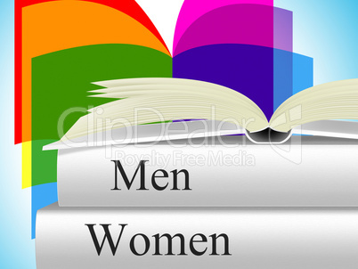 Books Women Shows Woman Female And Lady