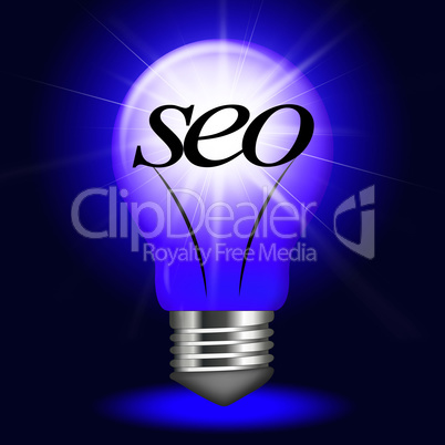 Internet Seo Shows World Wide Web And Search