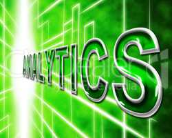 Analytics Web Shows Websites Measurement And Optimizing