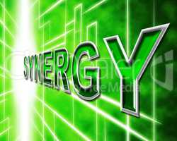 Synergy Energy Shows Work Together And Collaboration