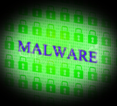 Internet Malware Means World Wide Web And Attack