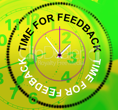 Time For Feedback Indicates Evaluation Satisfaction And Response