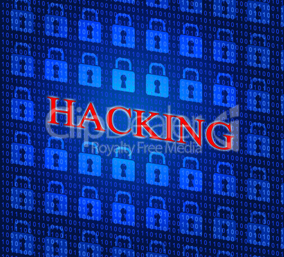 Online Hacking Indicates World Wide Web And Internet