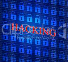 Online Hacking Indicates World Wide Web And Internet