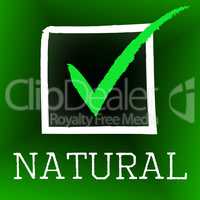 Natural Tick Represents Yes Passed And Pass