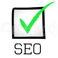 Seo Tick Shows Passed Online And Search