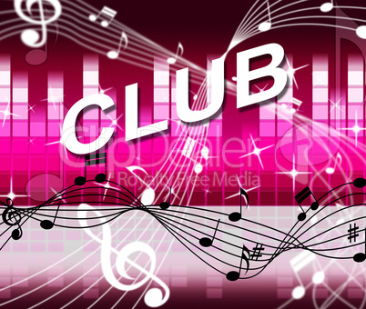 Club Disco Shows Sound Track And Acoustic