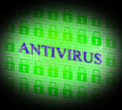 Security Antivirus Represents Login Risk And Unsecured