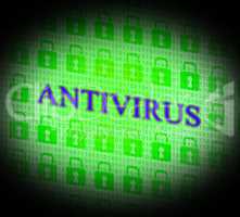 Security Antivirus Represents Login Risk And Unsecured