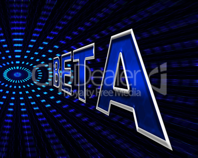 Beta Software Indicates Programming Softwares And Download