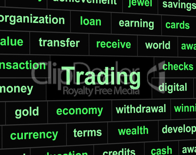 Trade Trading Represents Commerce Commercial And Export