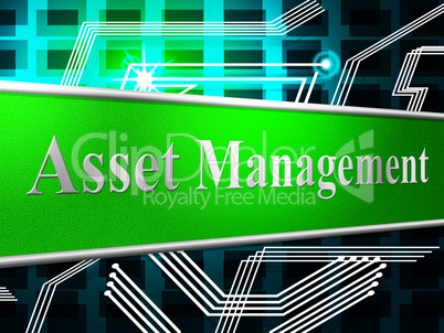 Management Asset Represents Business Assets And Goods