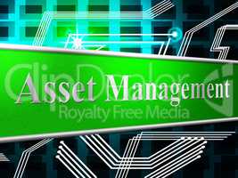 Management Asset Represents Business Assets And Goods