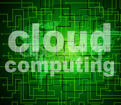 Cloud Computing Means Computer Network And Cloud-Computing