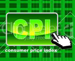 Consumer Price Index Means World Wide Web And Searching