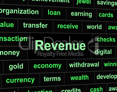 Revenue Earnings Means Revenues Earns And Wage