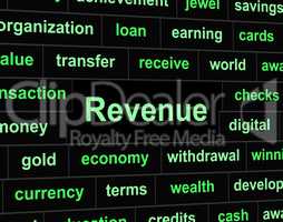 Revenue Earnings Means Revenues Earns And Wage