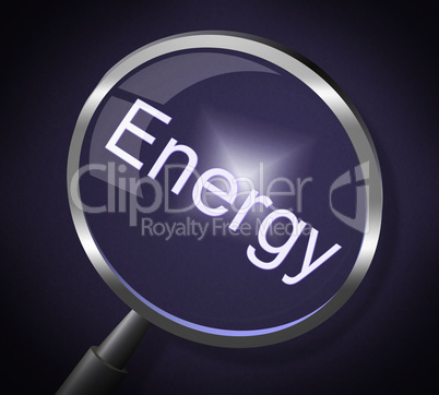 Energy Magnifier Means Power Source And Search