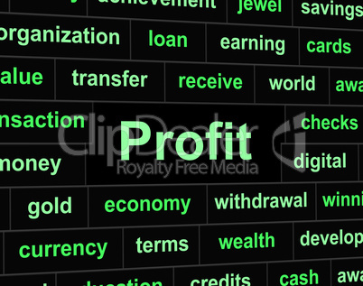Revenue Profit Shows Profits Lucrative And Earning