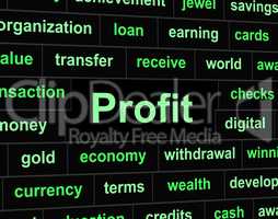 Revenue Profit Shows Profits Lucrative And Earning