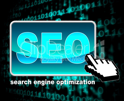 Online Seo Represents World Wide Web And Optimization