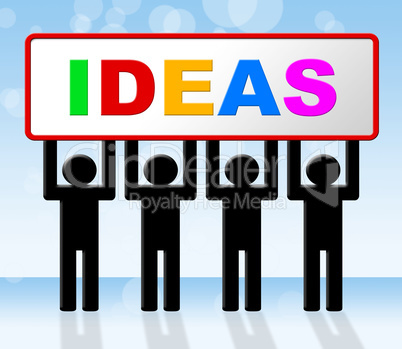 Ideas Idea Means Conception Invention And Innovation