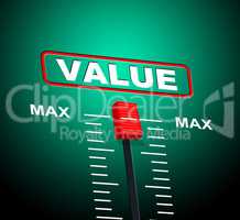 Value Max Represents Upper Limit And Cost