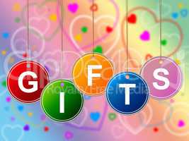 Gift Gifts Represents Greeting Surprises And Celebrate