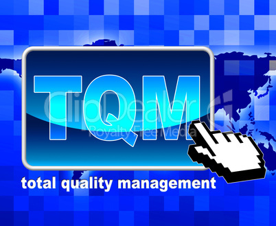 Total Quality Management Means World Wide Web And Administration