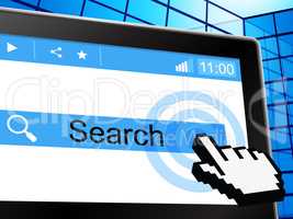 Search Online Shows World Wide Web And Analyse