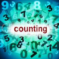 Numbers Counting Represents One Two Three And Learn