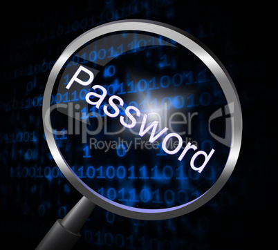 Magnifier Password Shows Sign In And Account