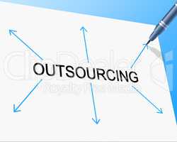 Outsource Outsourcing Represents Independent Contractor And Contracting